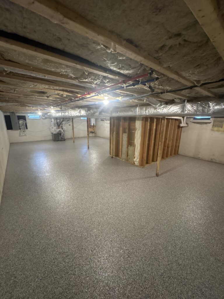 basement epoxy floor Hartford