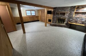 basement epoxy flooring springfield, ma