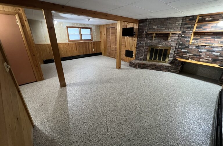 basement epoxy flooring springfield, ma