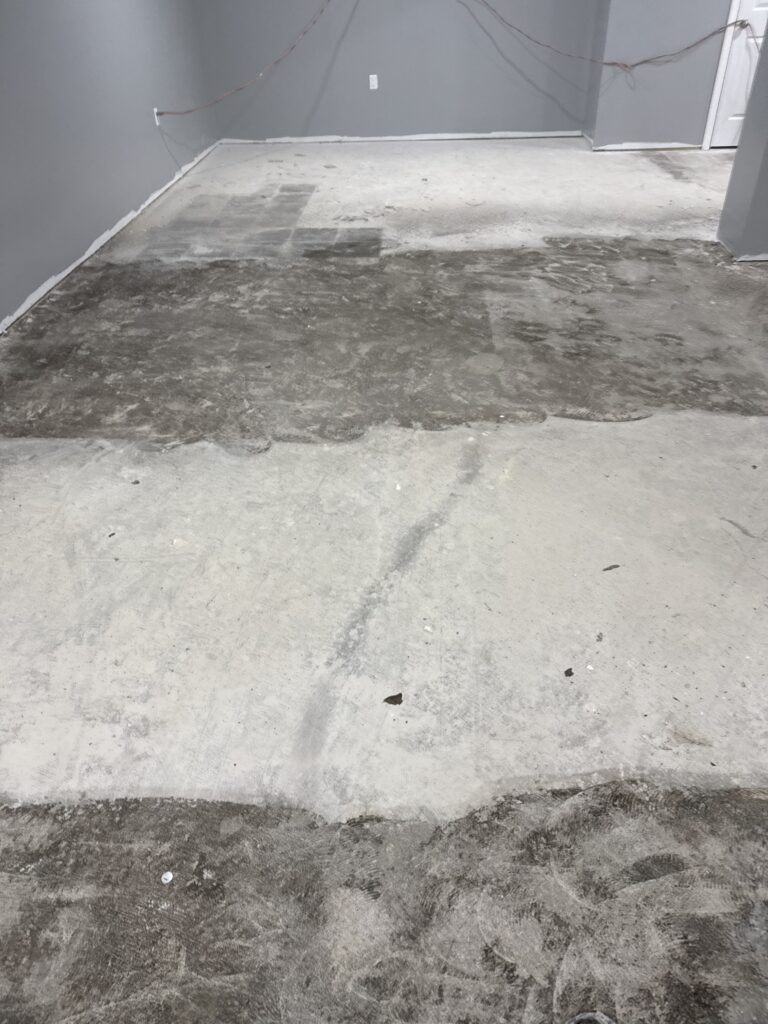 enfield ct basement epoxy flooring moisture barrier, diamond grinding 